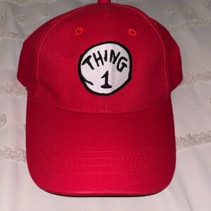 Thing 1 Universal Studios Baseball Cap Kids Size
